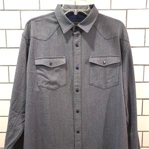 Howler Bros Stockman Stretch Snapshirt Yonder Blue